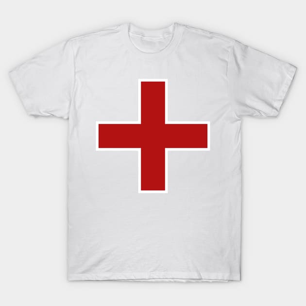 Red Cross T-Shirt by GMAT